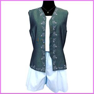 Vintage Casual Corber vest/blouse